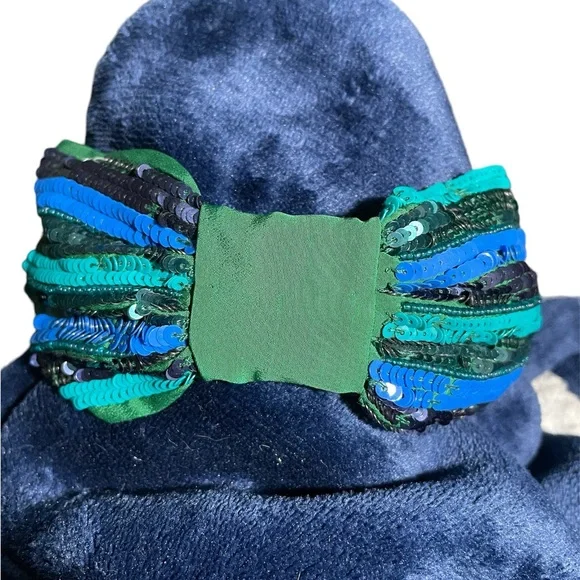 Namjosh | Accessories | Namjosh Multicolor Stripe Sequined  display picture 2